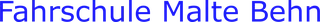 Logo Malte Behn