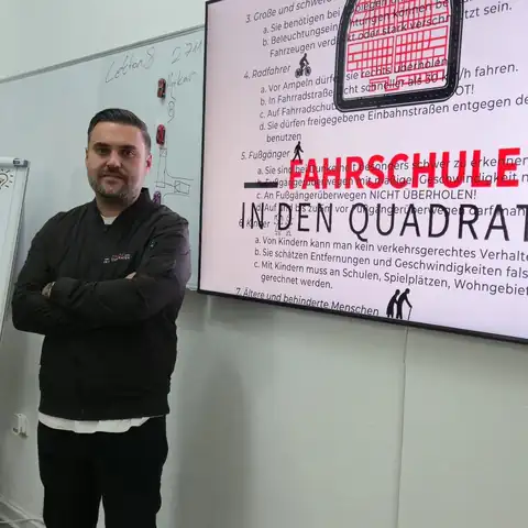 Fahrschule in den Quadraten: Foto 2