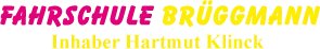 Logo Fahrschule Brüggmann